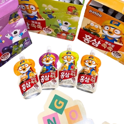 Nước hồng sâm Pororo Hàn Quốc