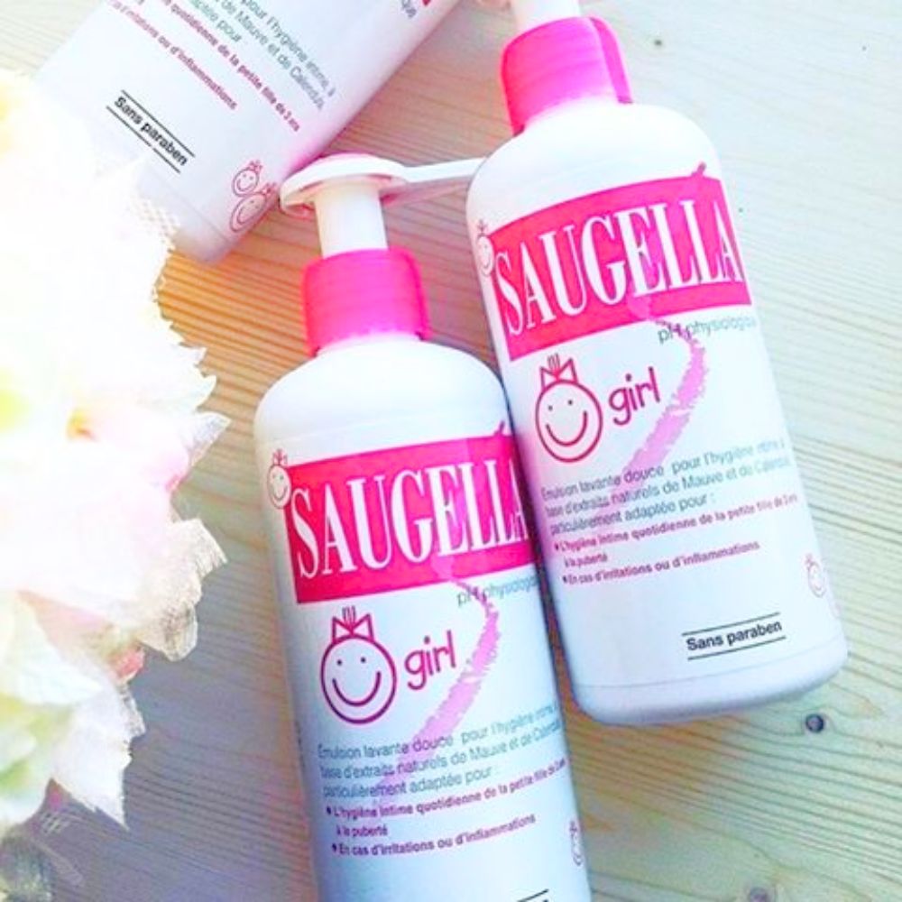 Dung dịch vệ sinh Saugelle cho bé gái 3-12 tuổi  200ml