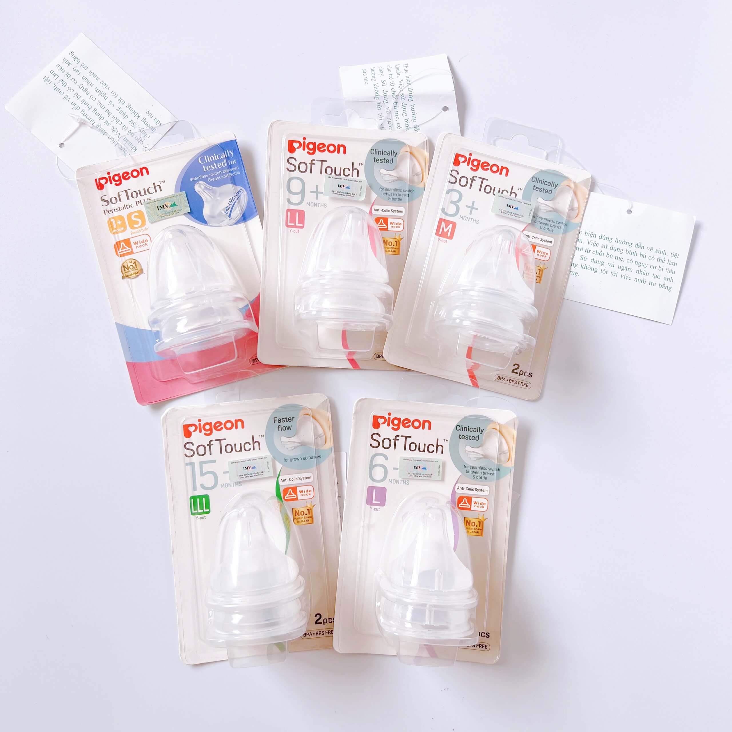 Núm ti Pigeon cổ rộng