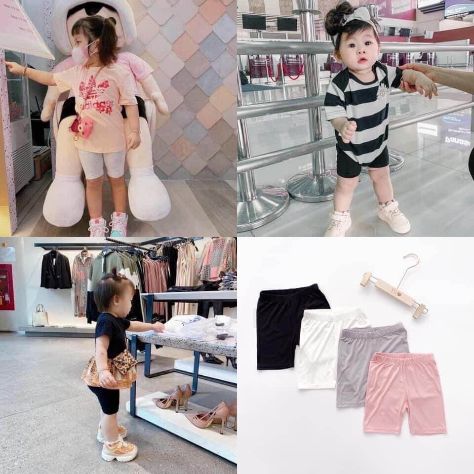 Quần legging lửng cho bé gái
