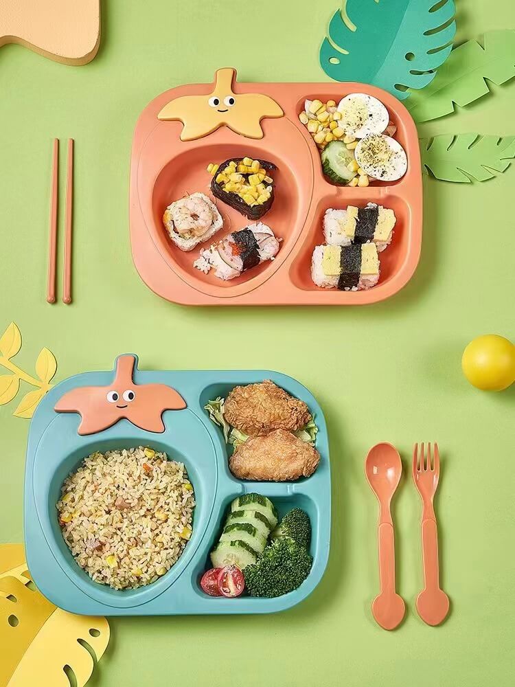 Set 6 món khay bát cốc ăn dặm