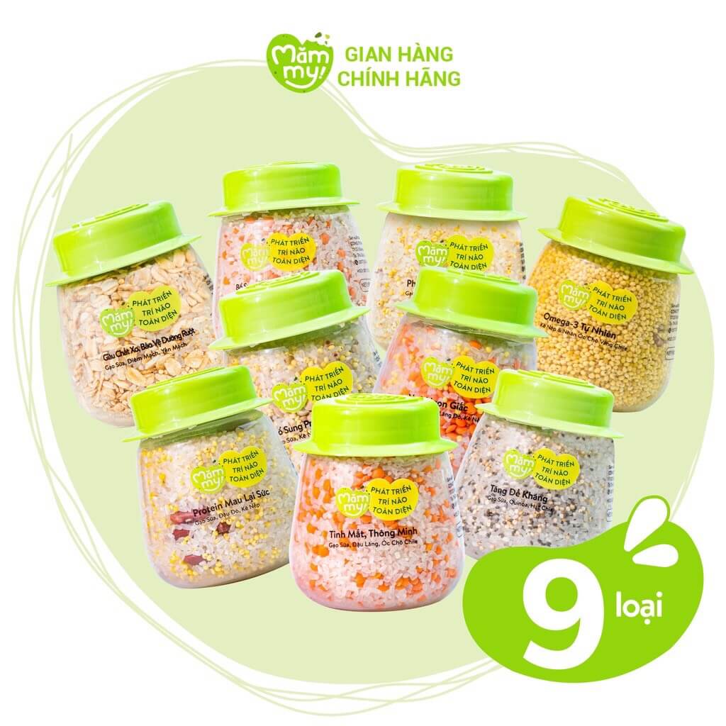 Cháo hạt mix sẵn Mămmy 6M+