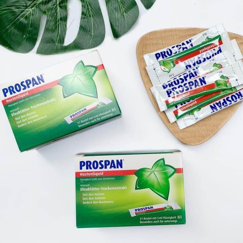 Siro ho Prospan dạng gói 5ml