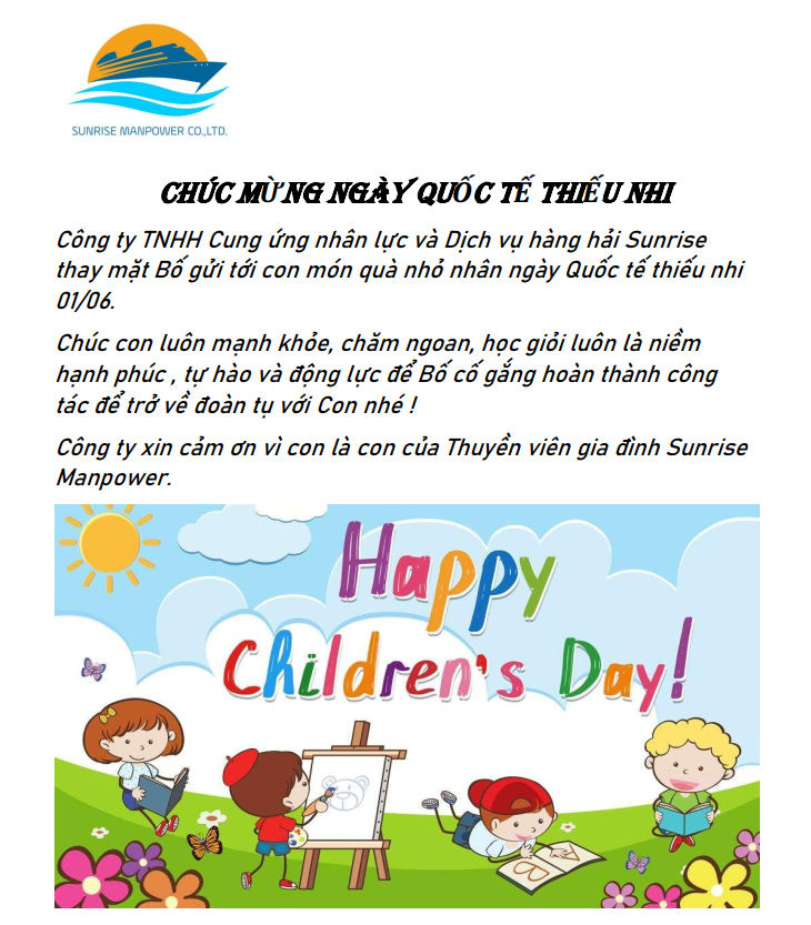 HAPPY CHILDREN'S DAY