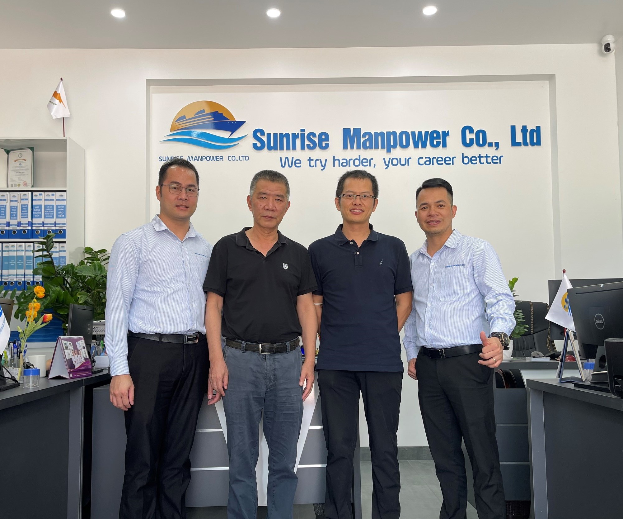 SUNRISE MANPOWER 'S PARTNER VISIT
