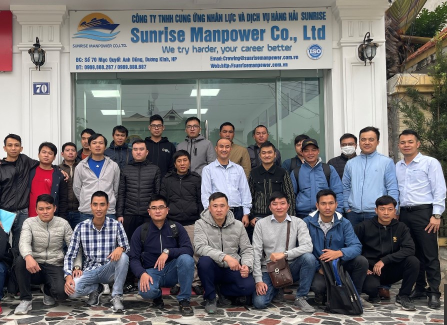 SUNRISE MANPOWER'S CHIEF OFFICERS TRAINING COURSE