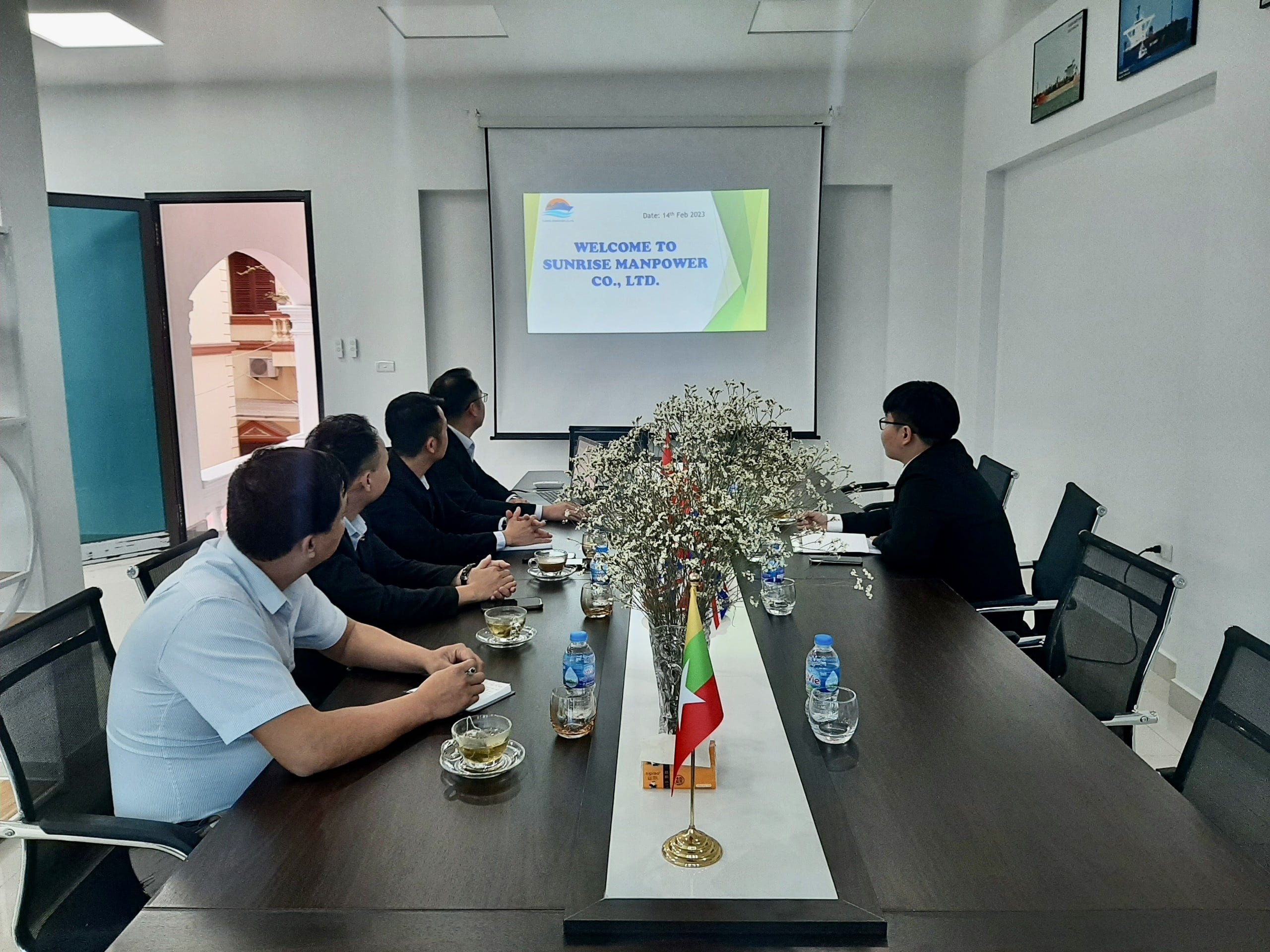 SUNRISE MANPOWER 'S PARTNER VISIT - DIMSCO