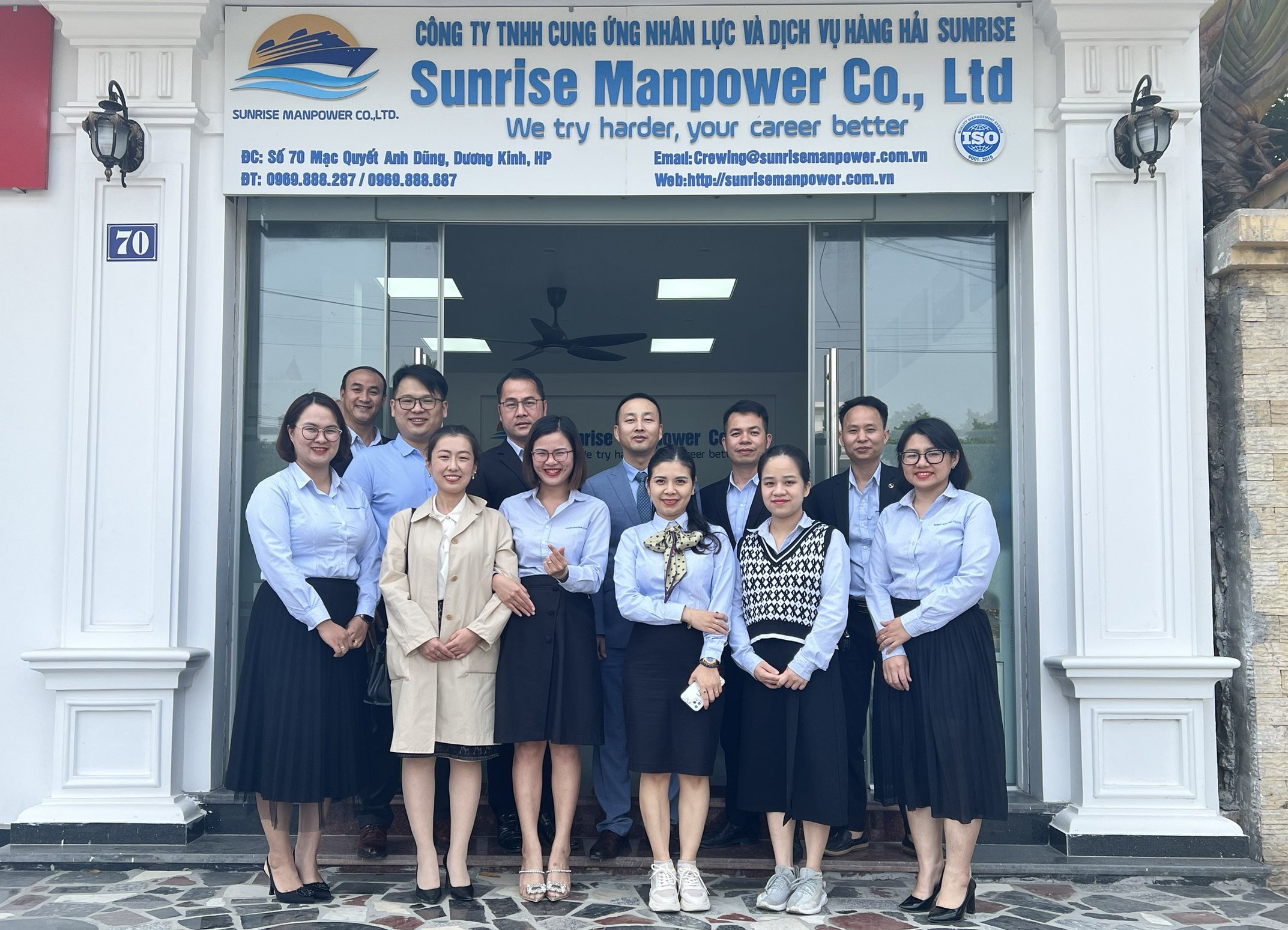 SUNRISE MANPOWER 'S PARTNER VISIT - BAOSHENG SHIPPING CO.,LTD