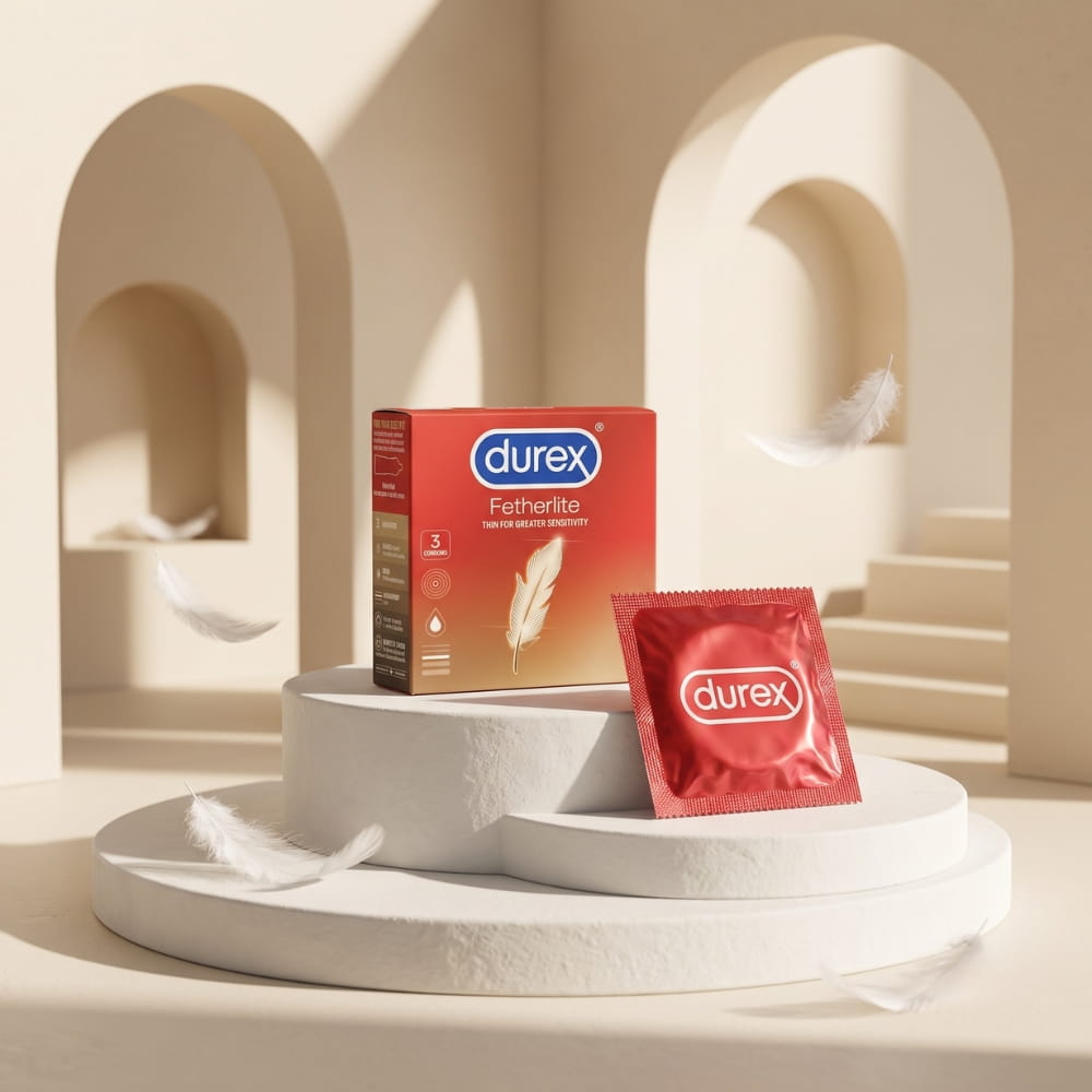 Bao cao su Durex Fetherlite siêu mỏng hộp 3 chiếc chính hãng Thái Lan