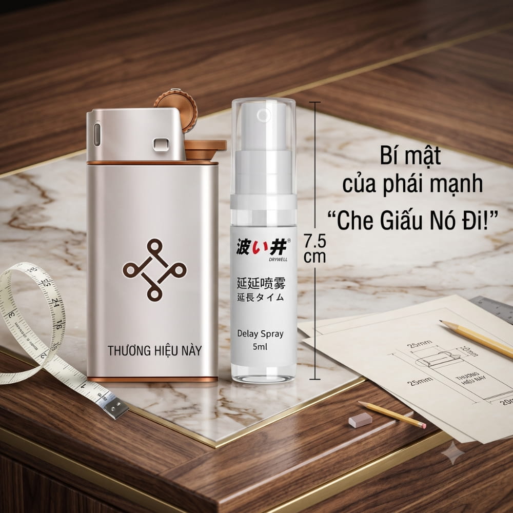 Ai nên dùng xịt chống xuất tinh sớm DryWell D-11 5ml