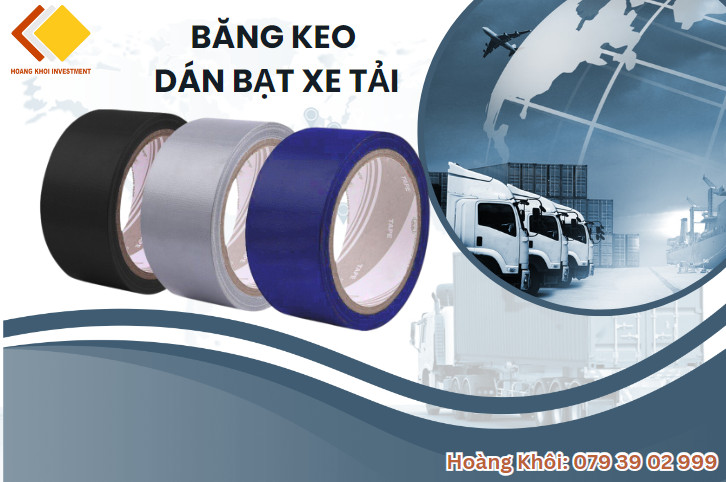 Băng keo dán bạt xe tải