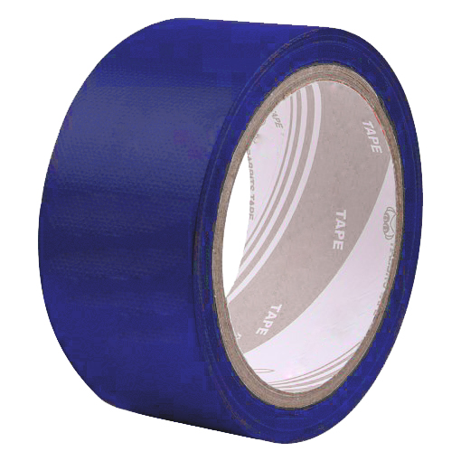 Keo vải Korea (dán bạt phủ) 8cm/4 cuộn-màu xanh