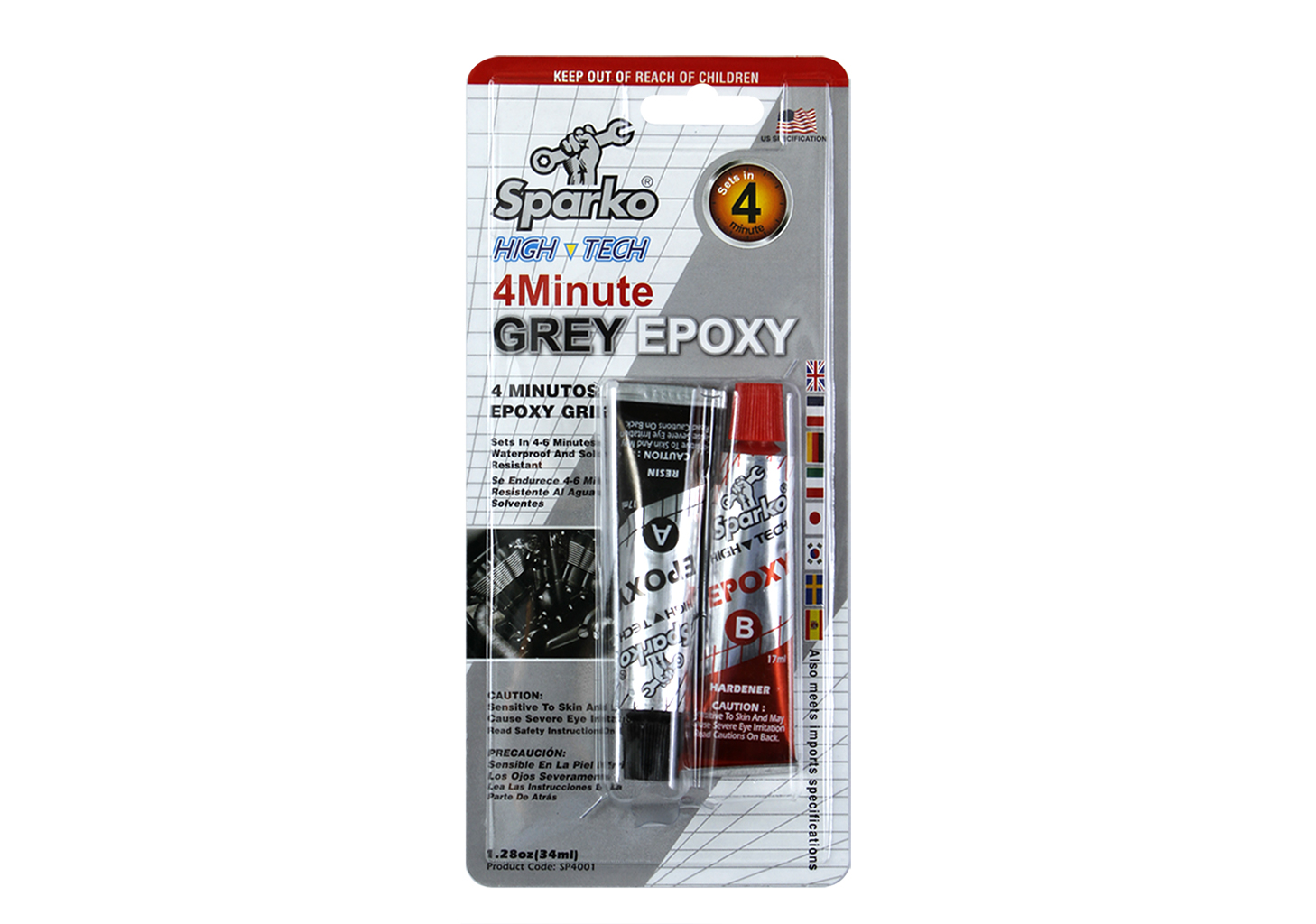 Keo AB 34ml Sparko