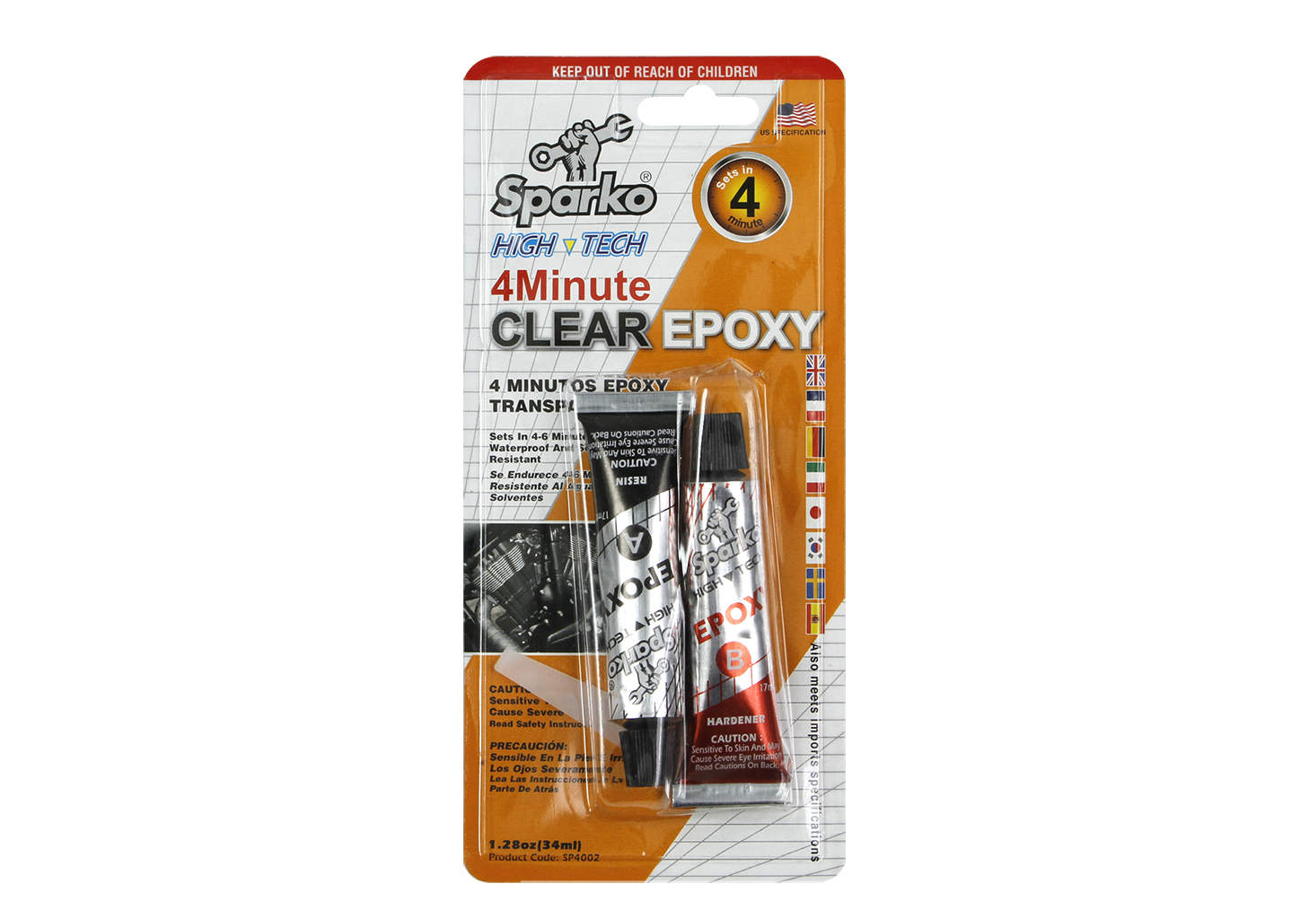 Keo AB 34ml Sparko