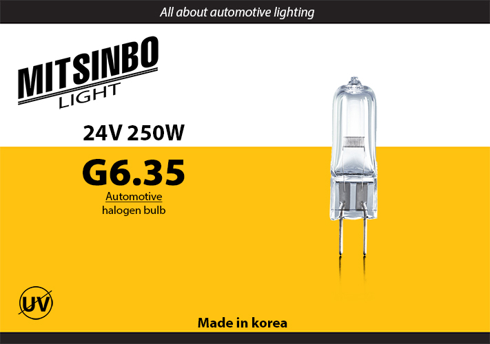 Bóng đèn G6.35 24V 250W MITSINBO