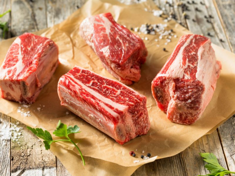 Cách nấu Sườn bò hầm cải chua bằng nồi áp suất điện ngon mềm chuẩn vị 