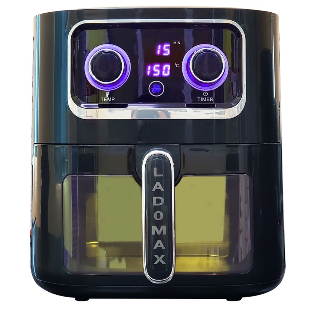 Nồi chiên không dầu Ladomax HA-5610 dùng để rang đậu phộng