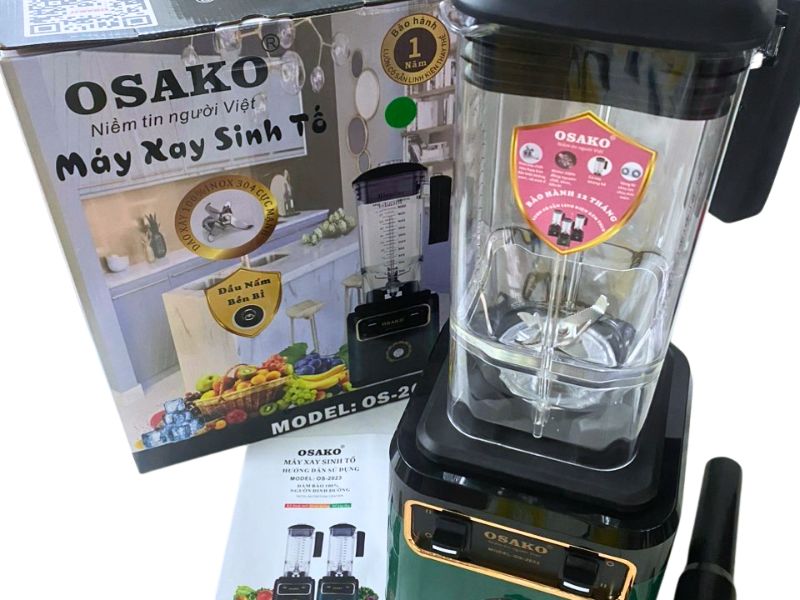 Độ bền máy xay Osako OS-2023