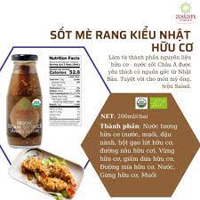 Sốt mè rang kiểu Nhật hữu cơ Asian Organics (200ml)