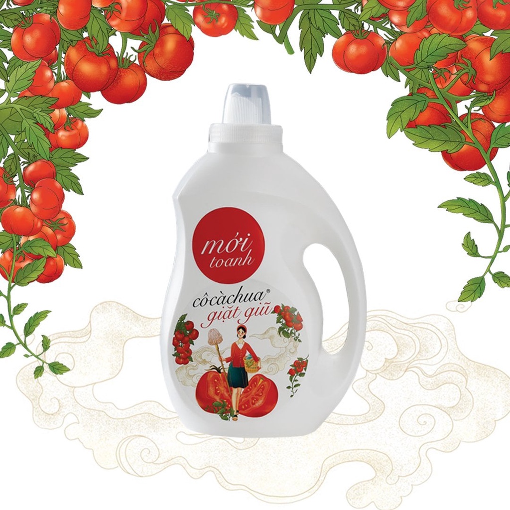 Cô Cà Chua giặt giũ 4L/ 3.8L/ 2L (Truyền thống & Mới toanh)