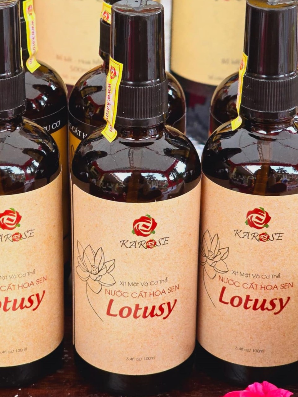 Nước cất hoa sen Karose Lotusy - Lotus Hydrosol Karose