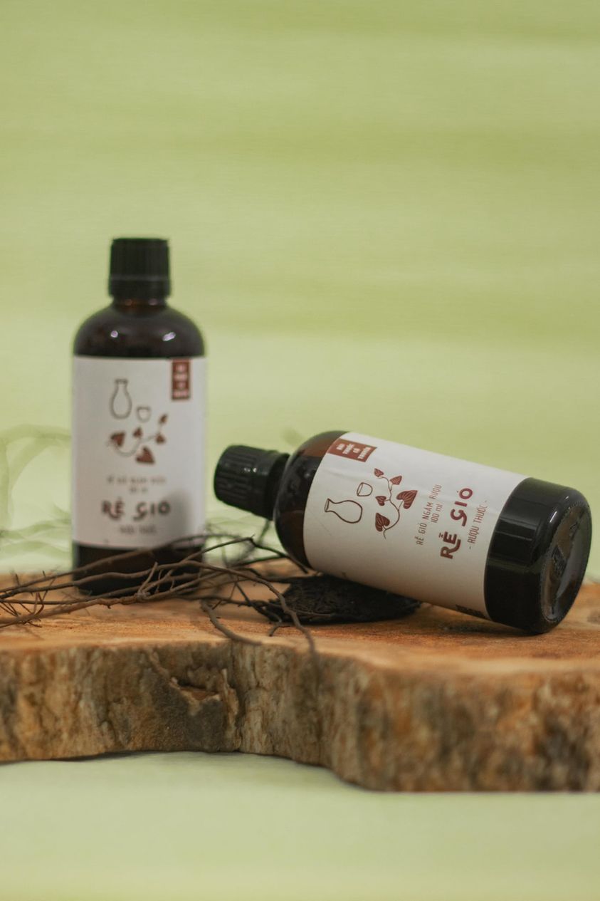 Rượu thuốc Rễ Gió 100ml - VietHerb