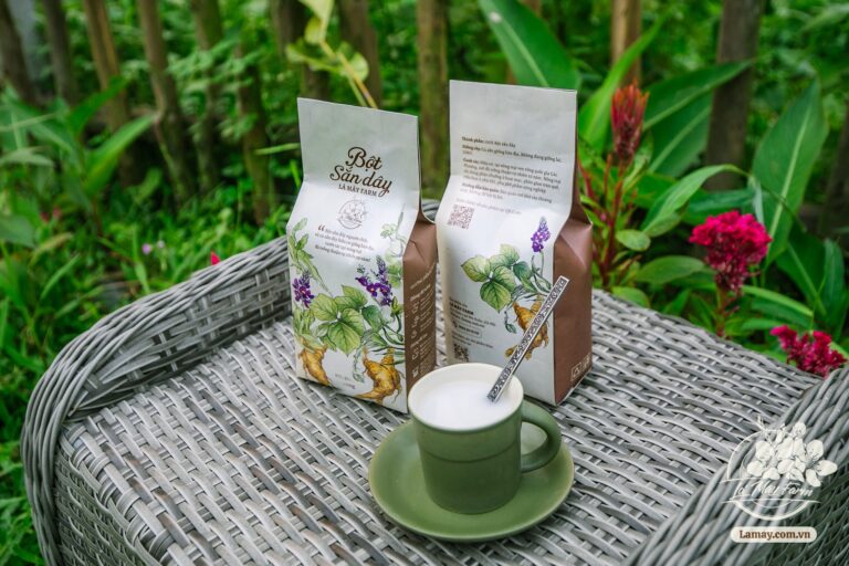Bột sắn dây hữu cơ Lá Mây Farm