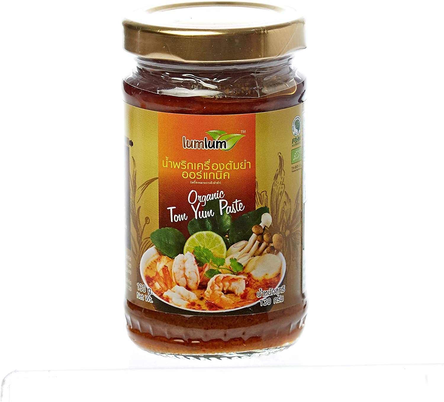 Sốt Tom Yum Hữu cơ 120g Lumlum