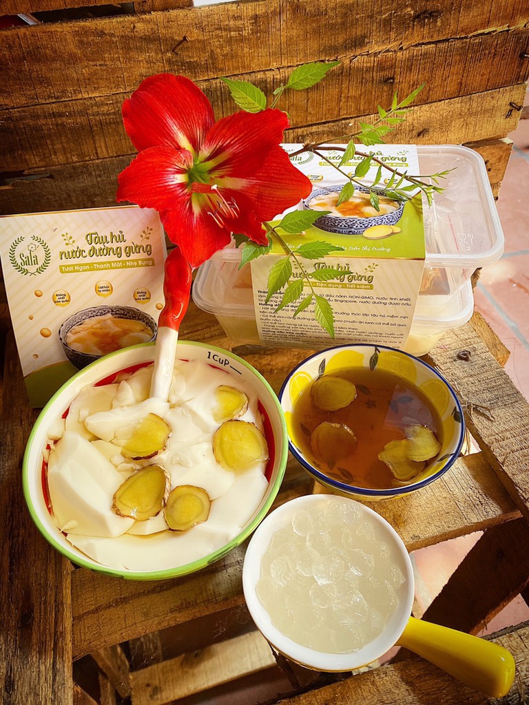 Tàu hủ trân châu cốt dừa Sala 700g