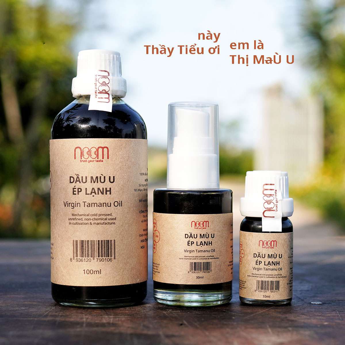 Dầu mù u 30ml Noom vòi nhấn giọt