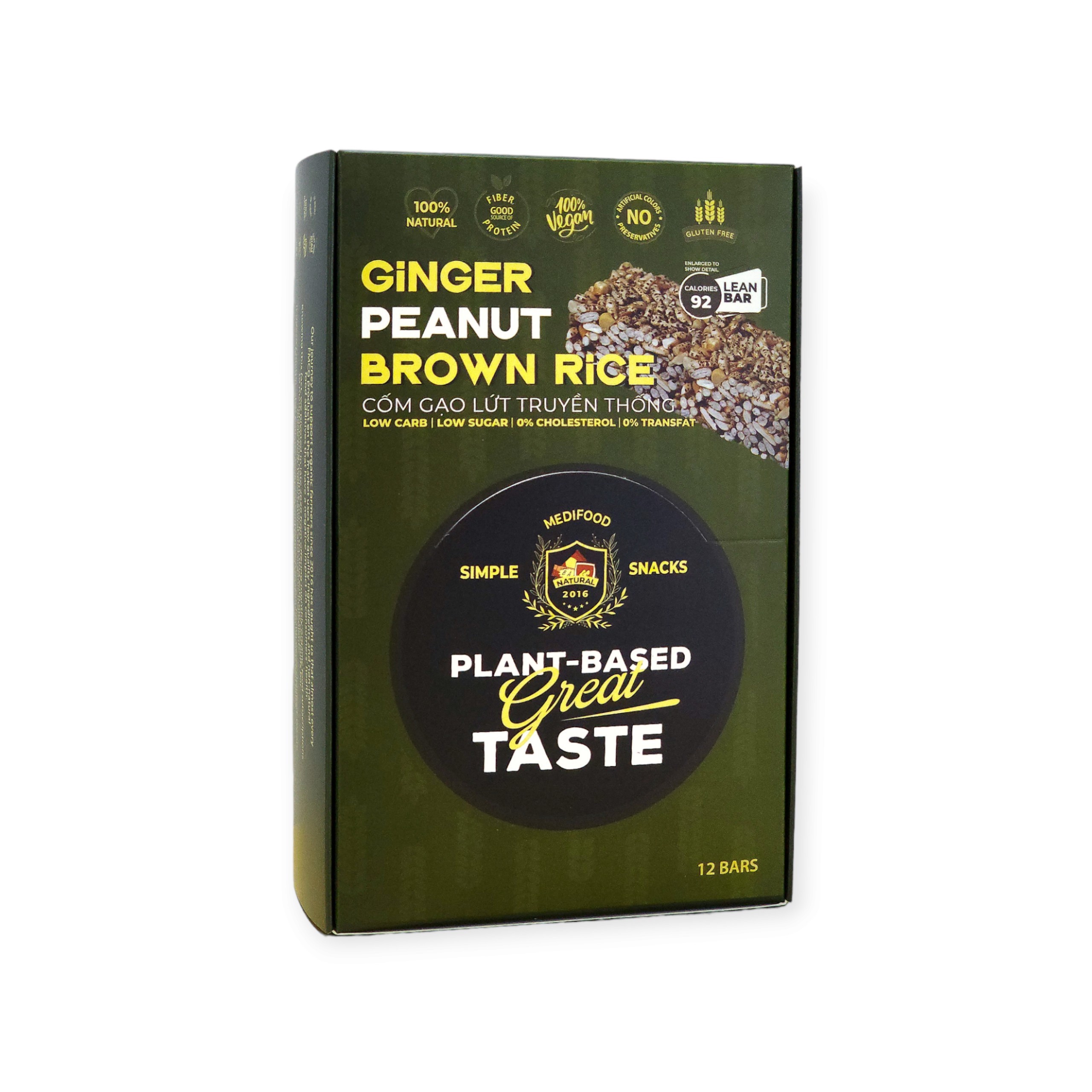 Thanh Cốm gạo lứt Truyền thống Medifood