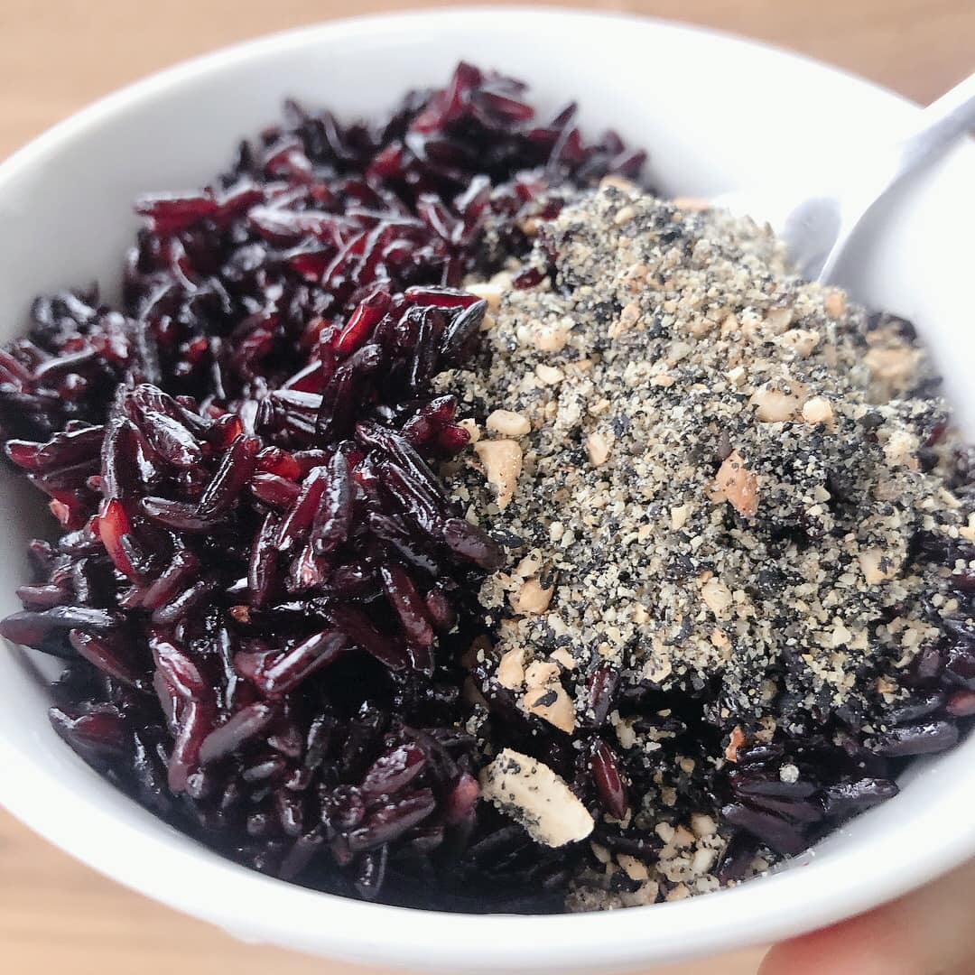 Gạo lứt tím thảo dược hữu cơ USDA EU 1kg