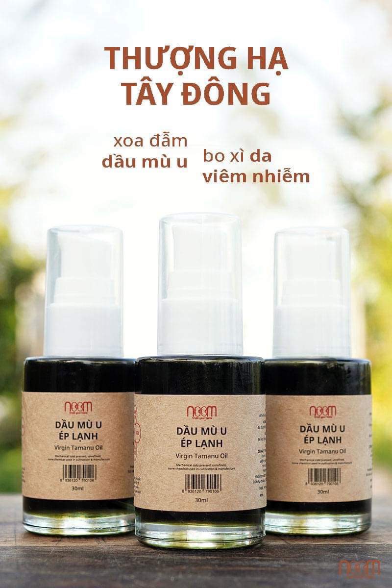 Dầu mù u 30ml Noom vòi nhấn giọt
