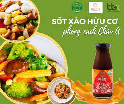 Sốt xào phong cách Châu Á hữu cơ mandarin stir fry Asian Organics (200ml)