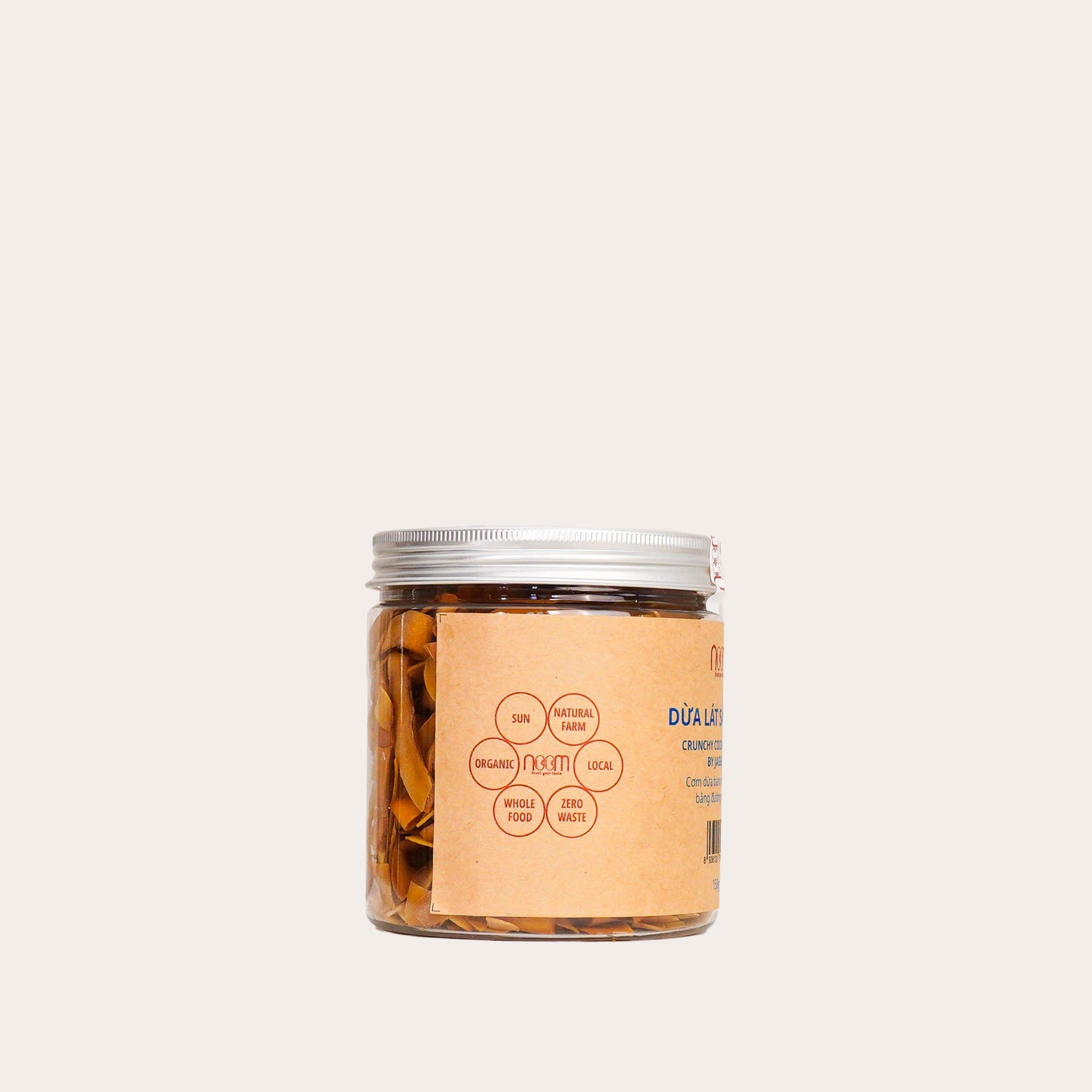 Dừa sấy bằng đường mía thô 150gr - Noom