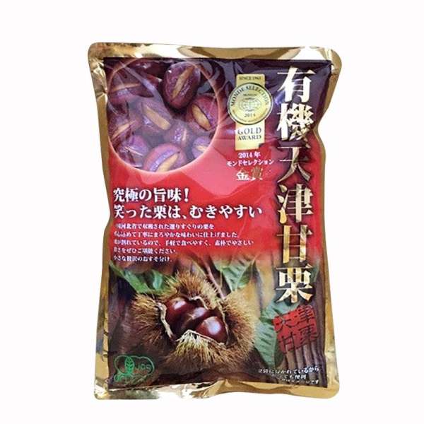Hạt dẻ hấp sẵn hữu cơ Nhật 260g - Genseida