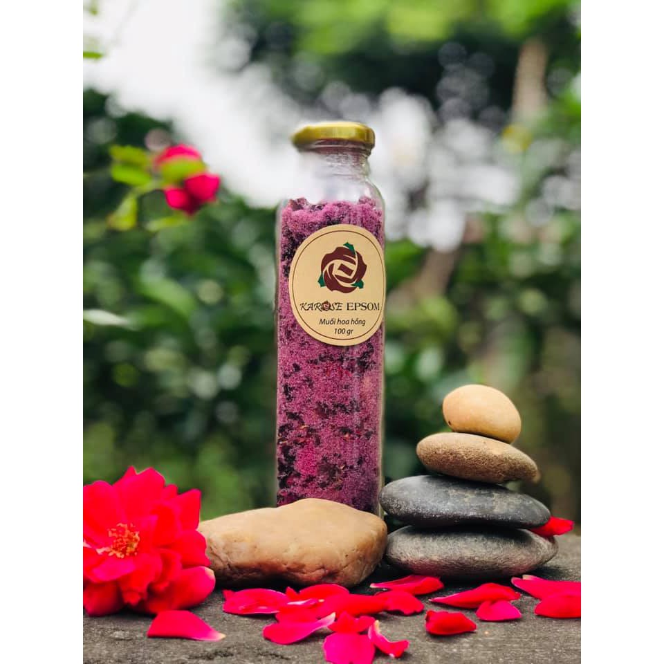 Muối hoa hồng Karose Epsom (100gr)