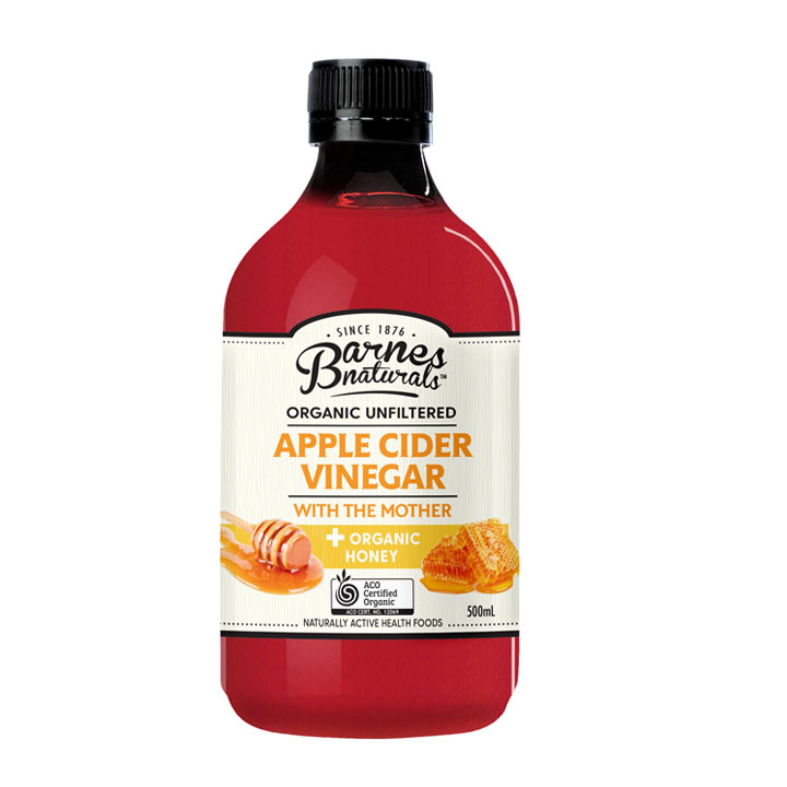 Giấm táo mật ong hữu cơ Barnes Naturals