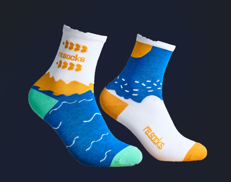 Tất/ vớ từ sợi nhựa tái chế Remarkable