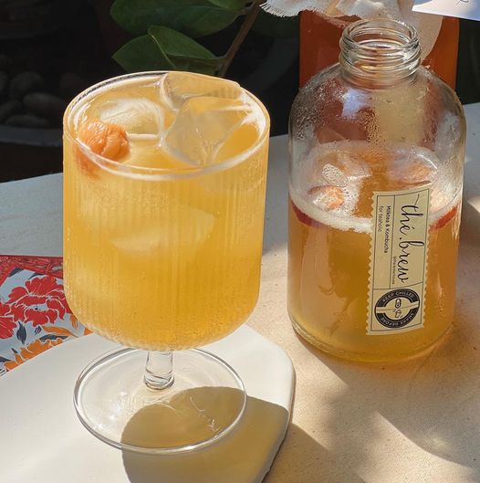 Nước uống trà Kombucha vị trái cây tươi - The Brew House (không hóa chất, chuẩn vị ngon)