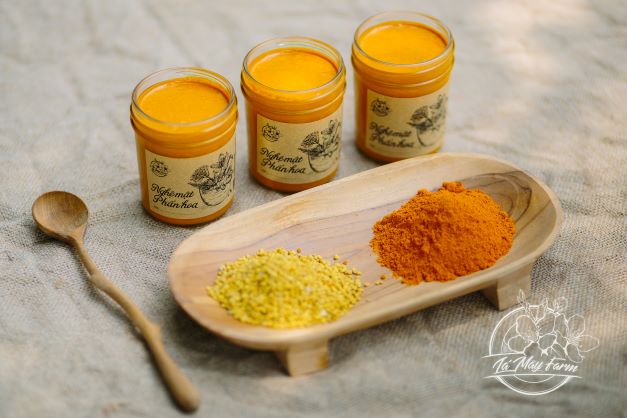 Nghệ mật Phấn hoa 200ml - Lá Mây Farm