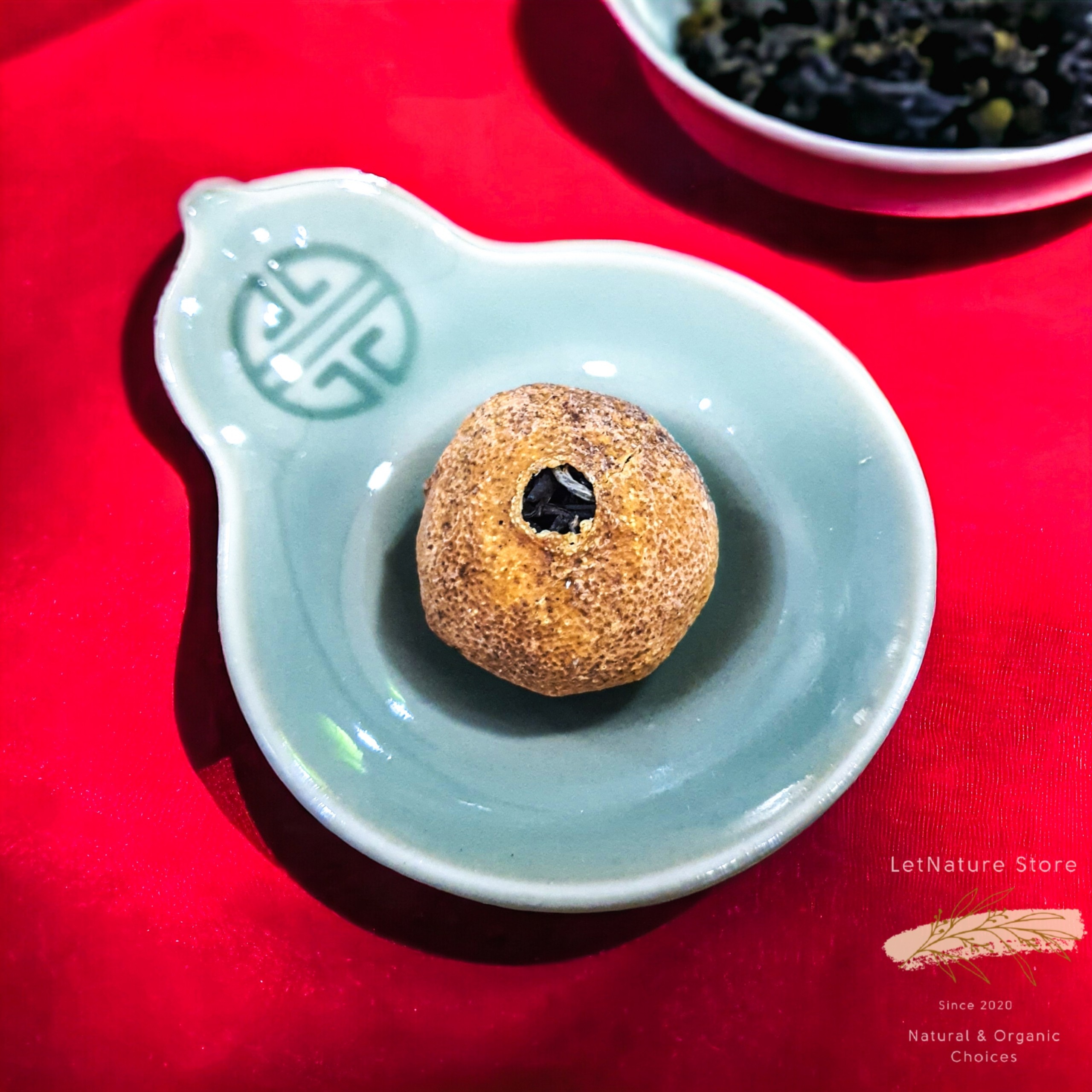 Trà lên men gói trong vỏ quýt rừng - Mandarin Benedict