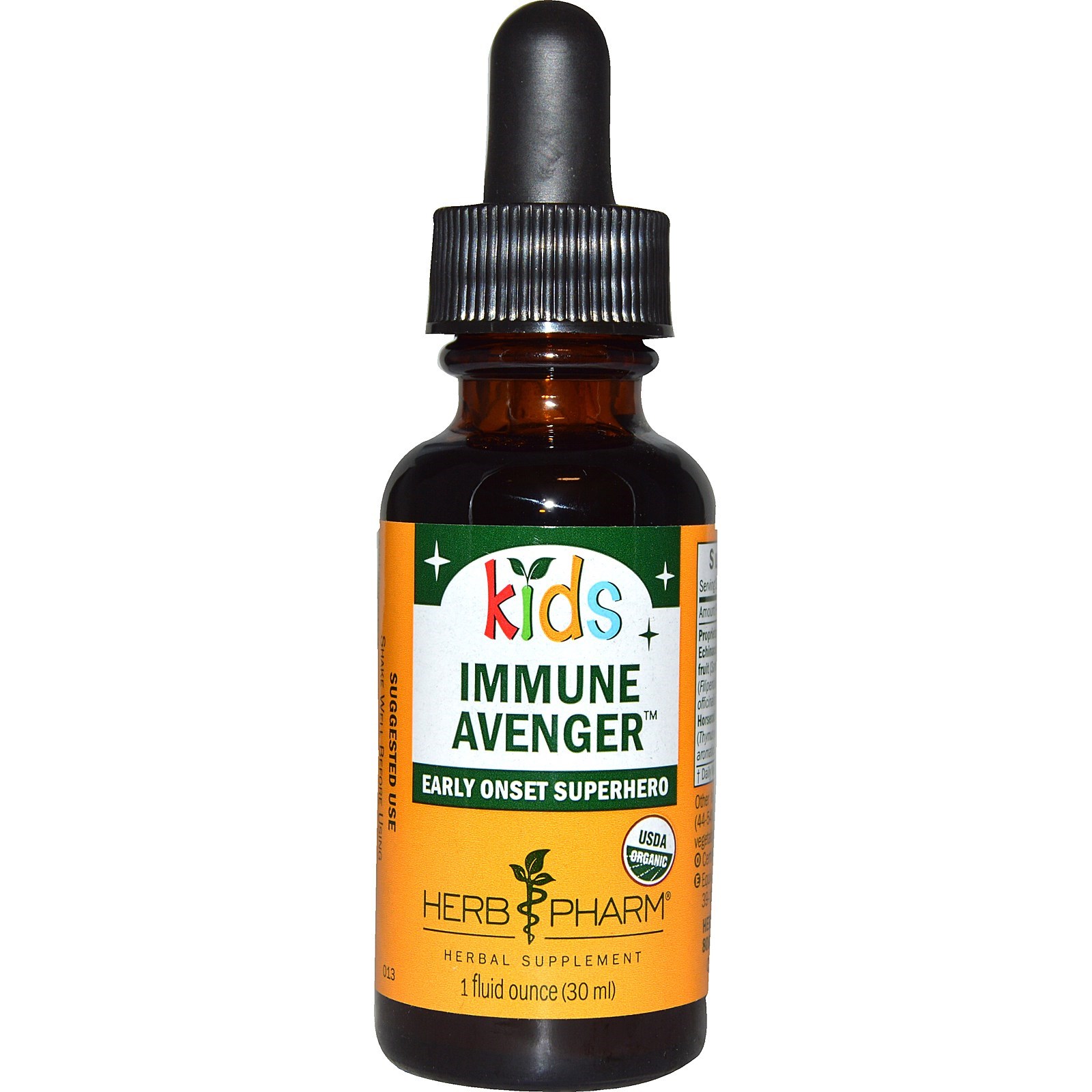 Tăng đề kháng hữu cơ Kid Immune Avenger 30ml - Herb Pharm
