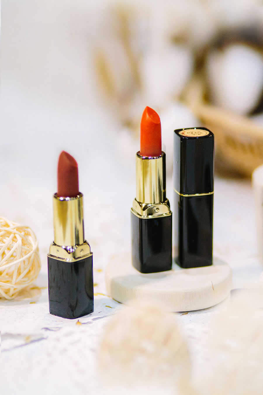 Son dưỡng môi thiên nhiên (không màu/ đỏ cam/ đỏ đất) - Lá Mây farm