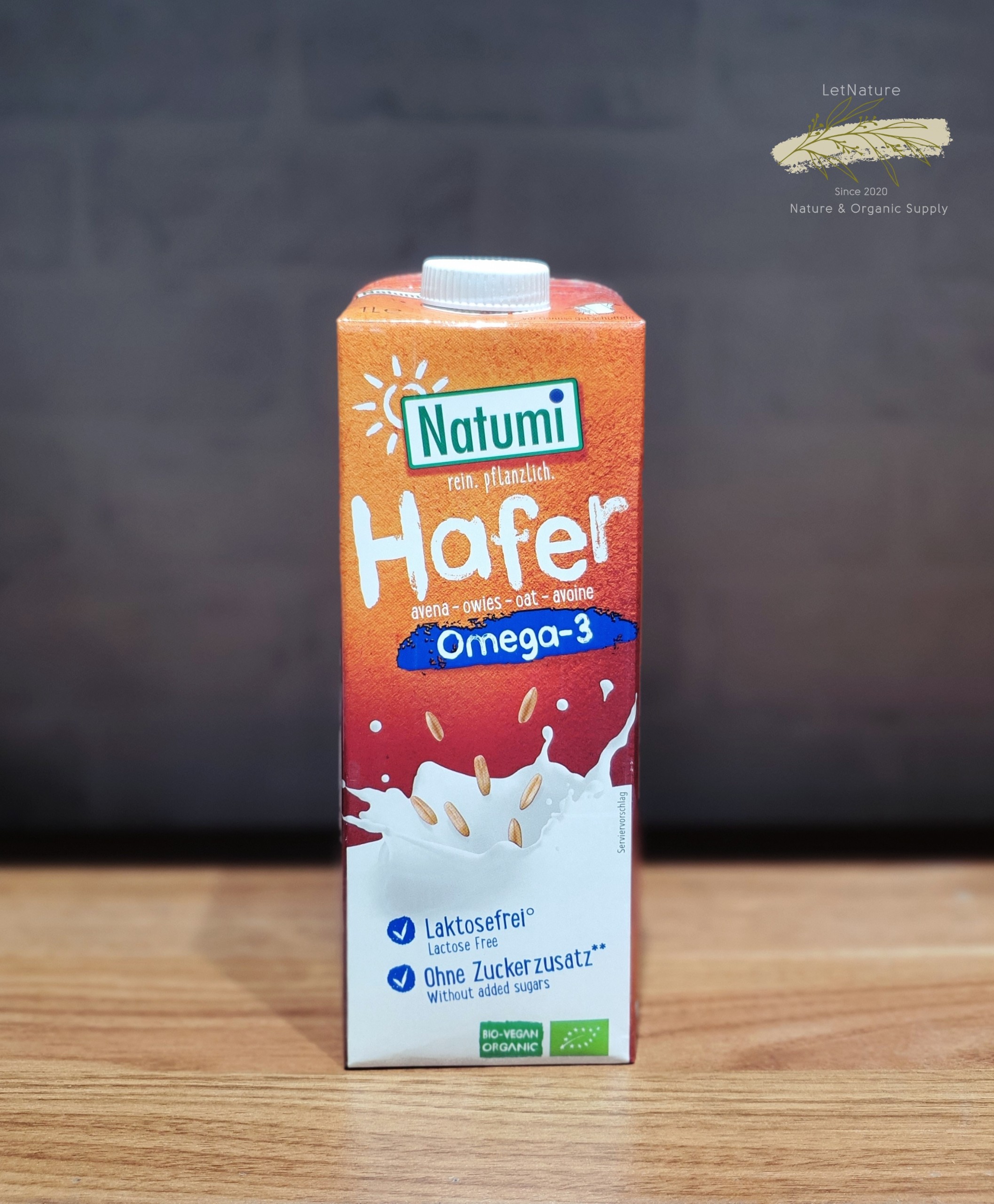 Sữa yến mạch omega 3 hữu cơ Natumi 1L