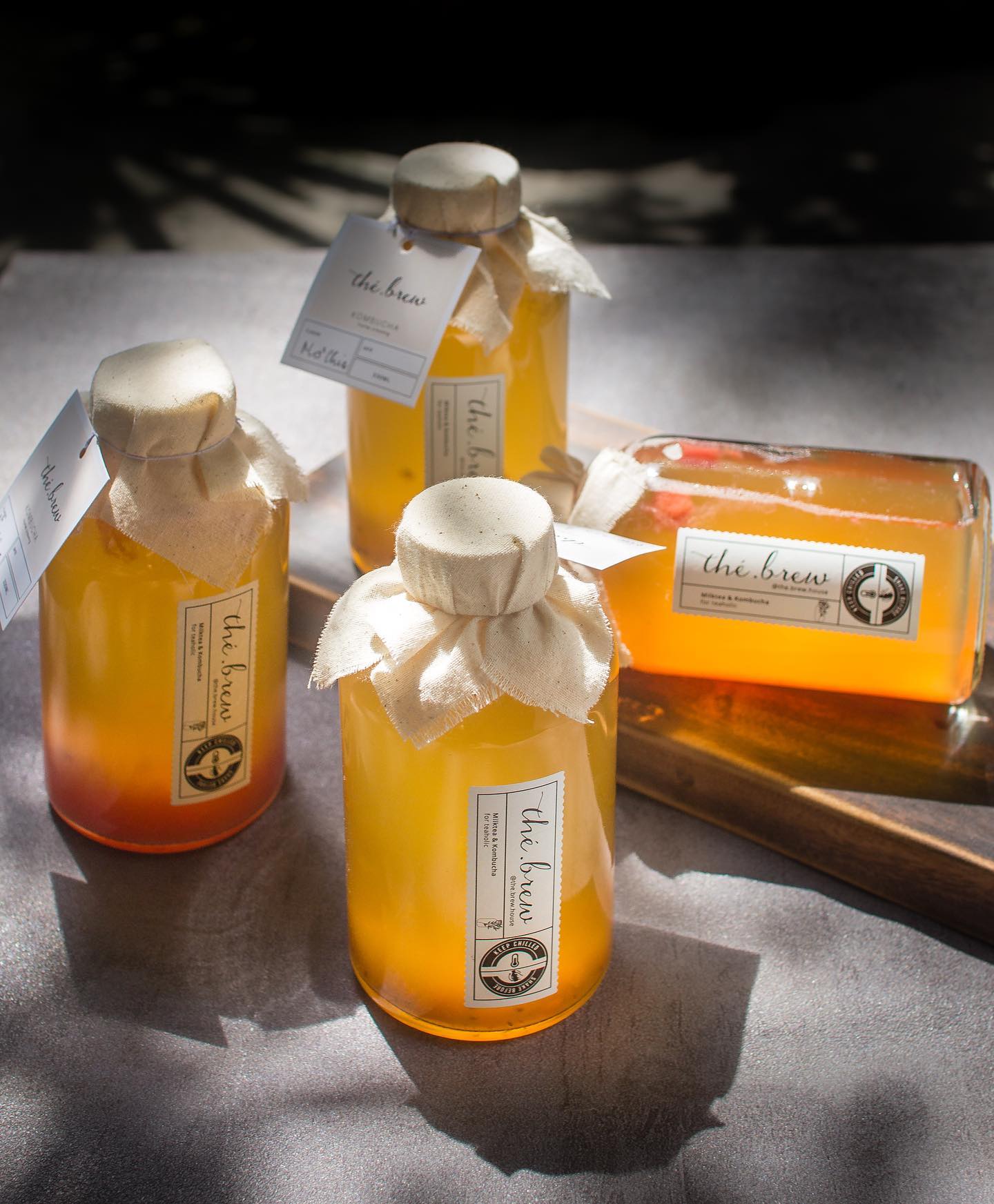 Nước uống trà Kombucha vị trái cây tươi - The Brew House (không hóa chất, chuẩn vị ngon)