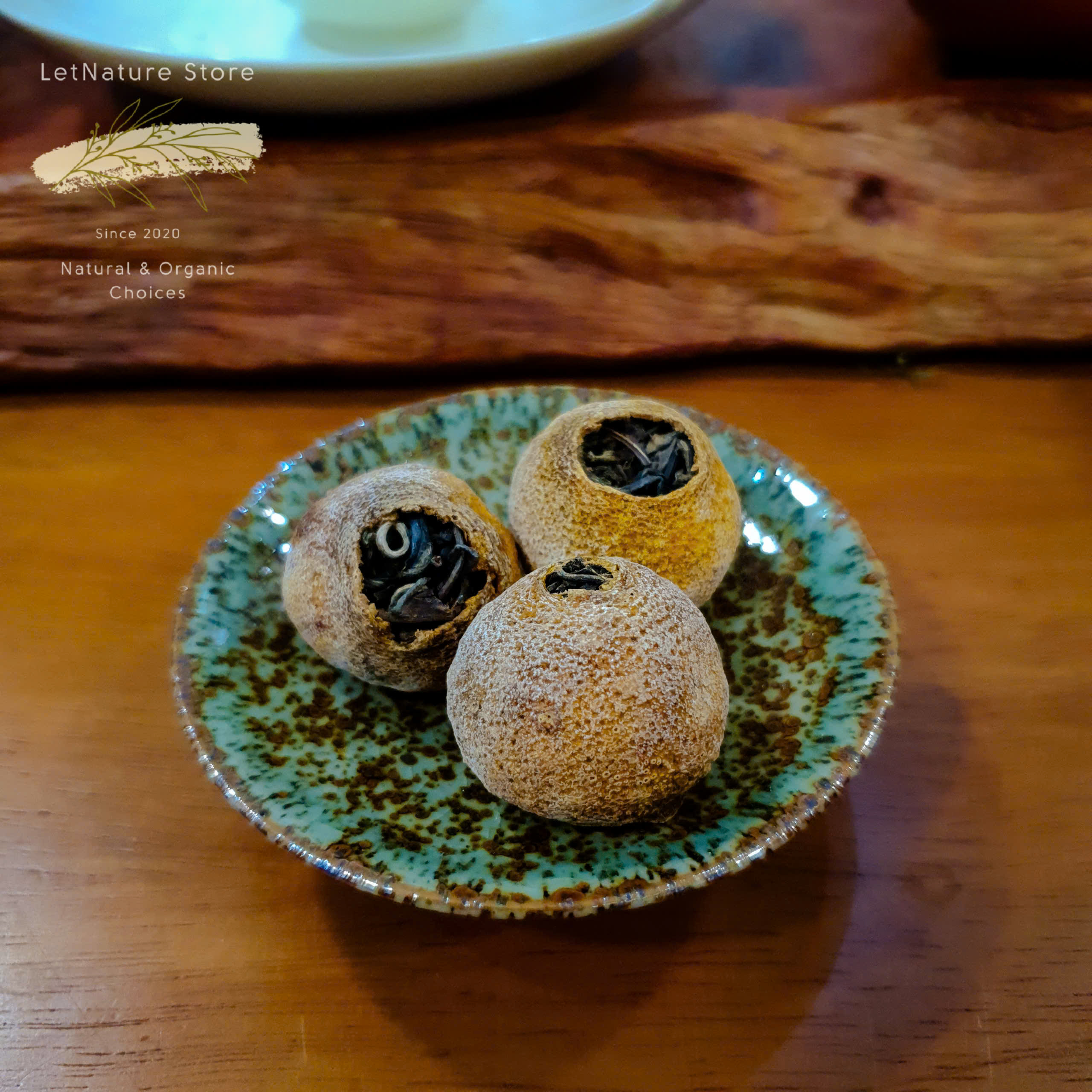 Trà lên men gói trong vỏ quýt rừng - Mandarin Benedict