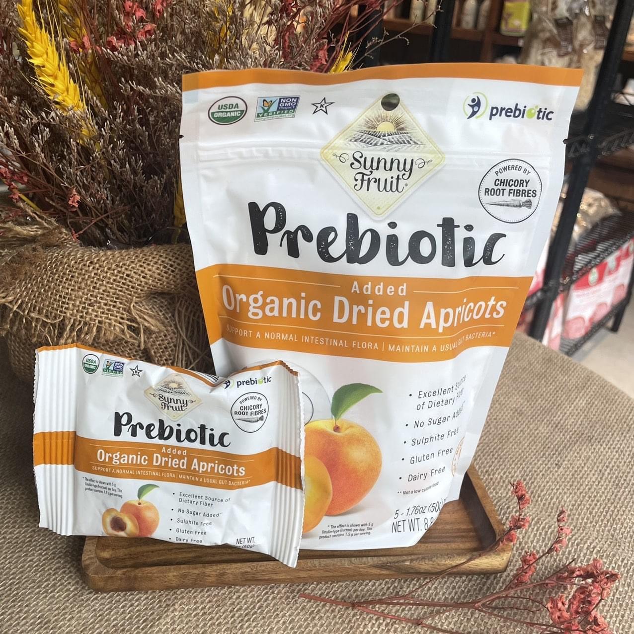 Mơ khô hữu cơ bổ sung Prebiotic Sunny Fruit 250g
