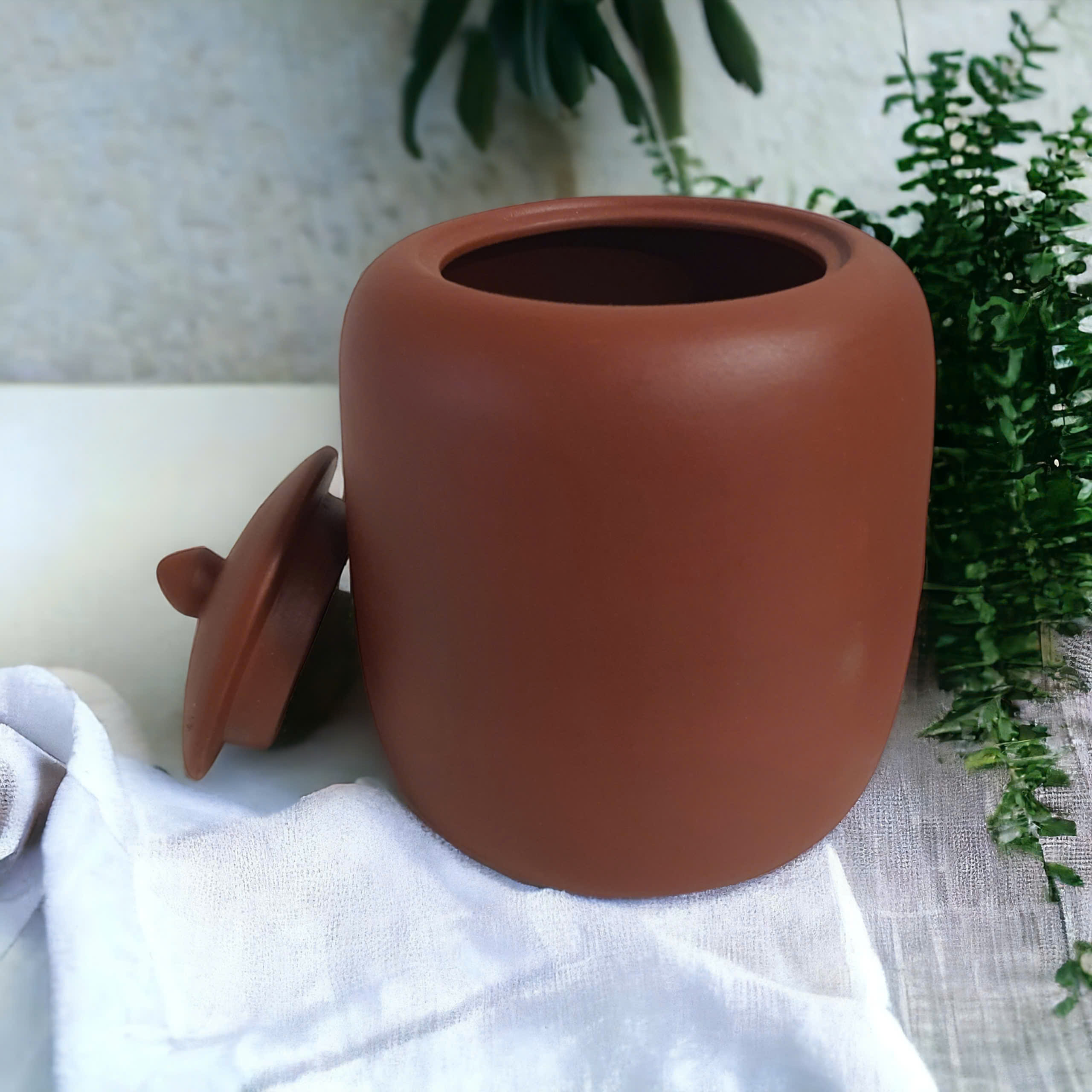 Hũ gốm trữ trà Quyết Thành - Hà Nam