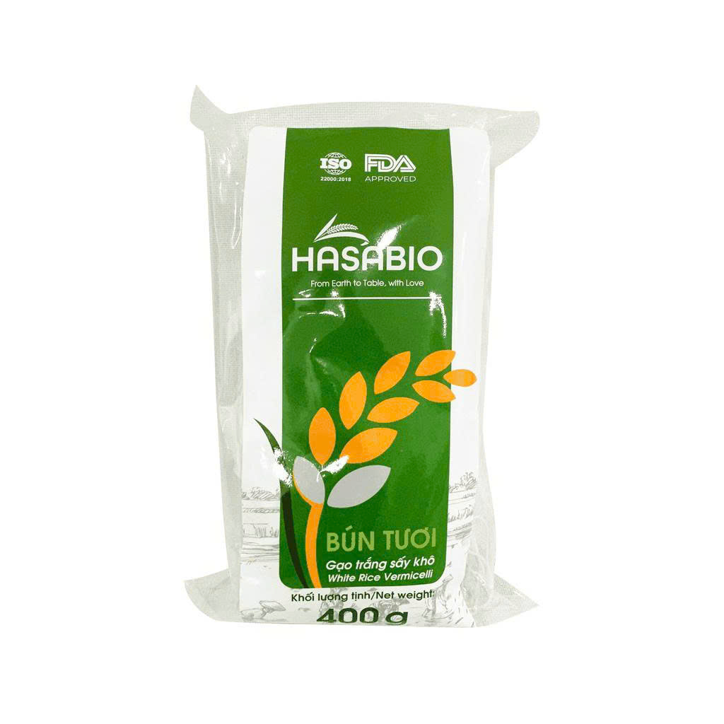 Bún tươi sấy khô HASABIO 400G